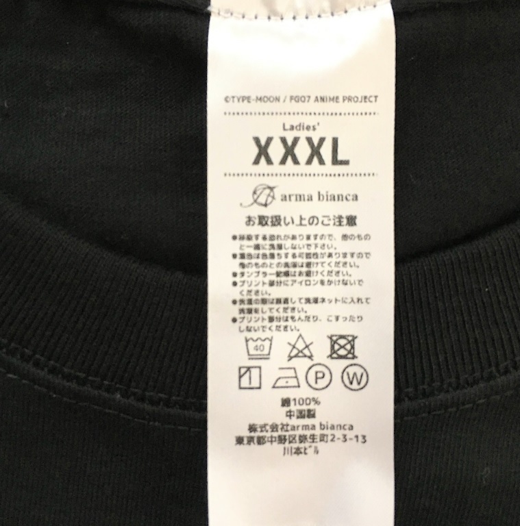 ya582 XXXL【新品・定4,180円】 レオナルド・ダ・ヴィンチ Tシャツ/レディース 黒