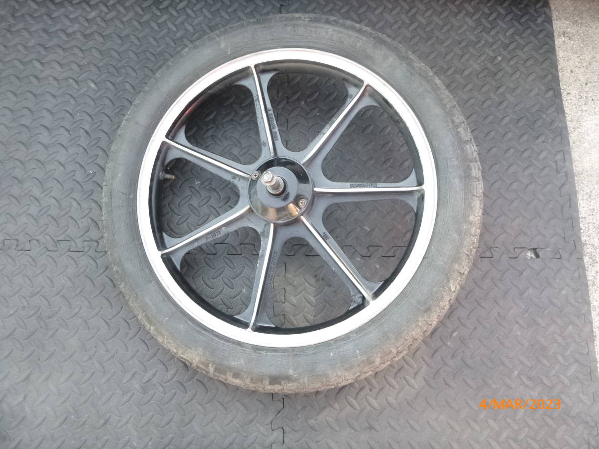 z250 FT 純正 フロントホイール 大人気新品 nods.gov.ag