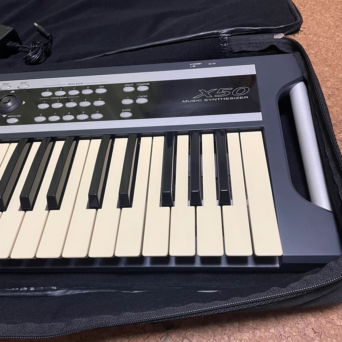 名機】KORG シンセサイザー X50-61 純正ケース付き|Yahoo 名機】KORG シンセサイザー X50-61 純正ケース付き|Yahoo