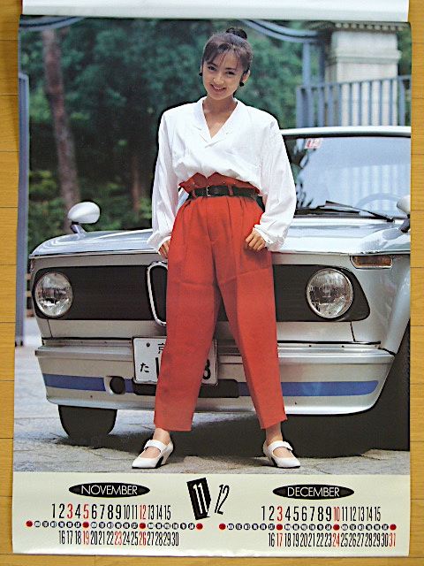1989 год Hatada Rie календарь не использовался хранение товар 