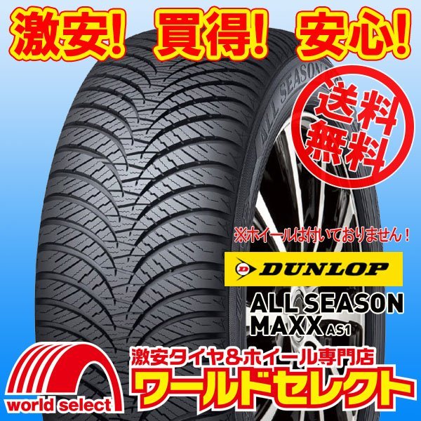 送料無料(沖縄,離島除く) 2本セット 新品 オールシーズンタイヤ 225/65R17 106H XL ダンロップ DUNLOP ALL SEASON MAXX AS1 225/65/17_ホイールは付いておりません！