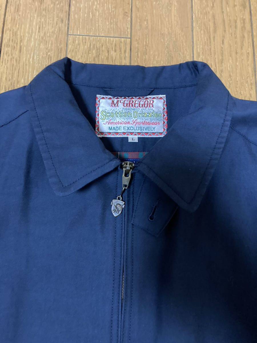 美品 石津謙介 コラボ McGREGOR ドリズラージャケット L