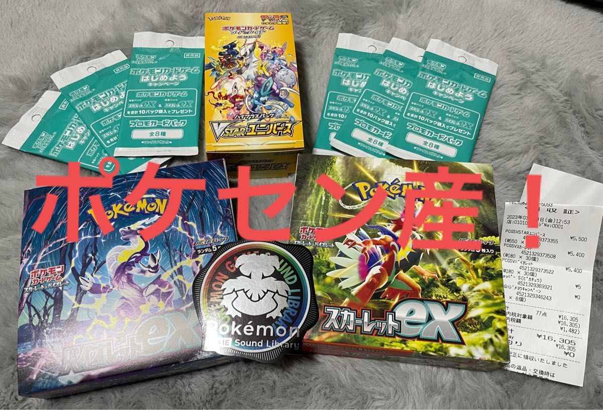 ポケモンカードゲーム スカーレットex バイオレットex VSTAR