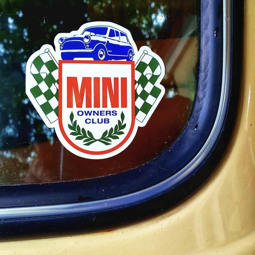 大★ミニオーナーズクラブ　ステッカー　UK　ミニ　　Mini Owners Club　ミニクーパー　クラシックミニ_画像7