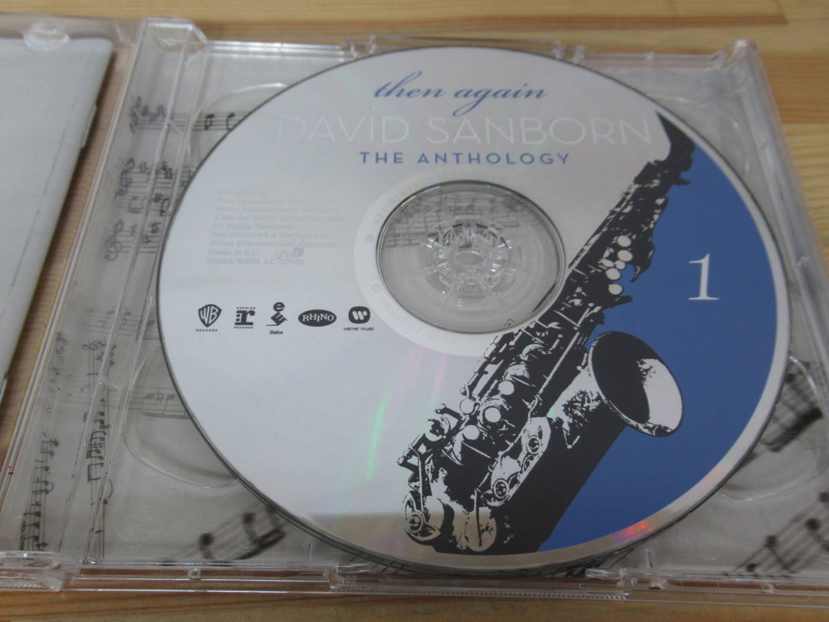 D79●THEN AGAIN DAVID SANBORN(デヴィッド・サンボーン) ANTHLOGY◆75年～96年録音の珠玉の名曲ばかり全29曲収録のCD2枚組セット 230317_画像5