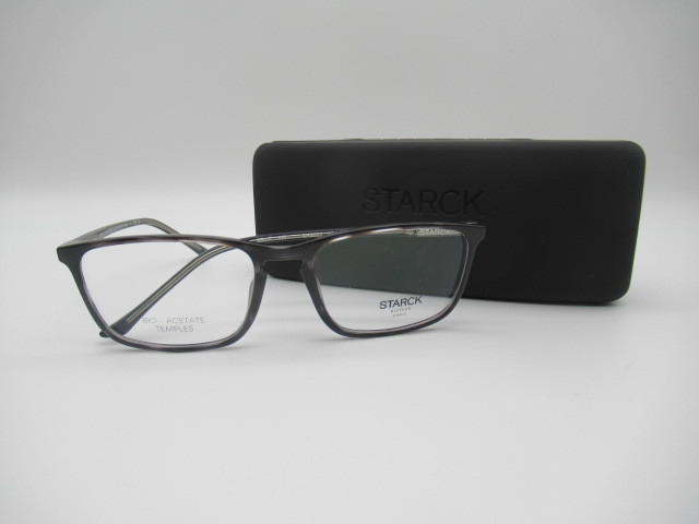 STARCK　SH3073 0008 55口17 145 新品未使用品 スタルク メガネ イタリア製_画像9