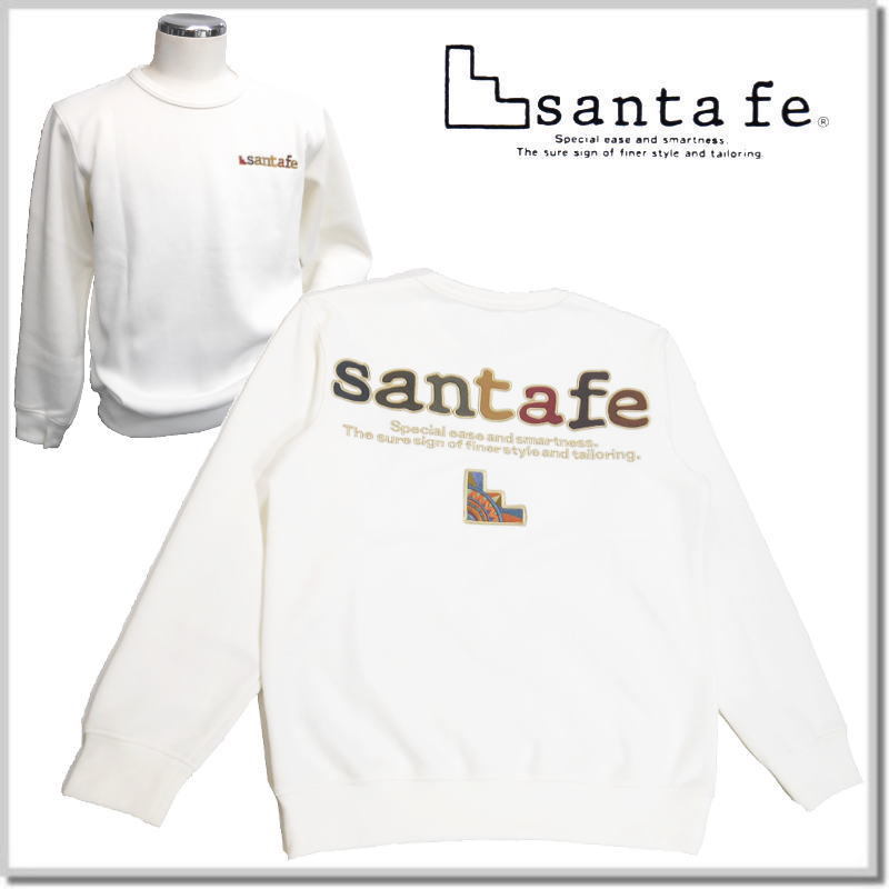 くらしを楽しむアイテム サンタフェ santa fe W/F ロゴアップリケ