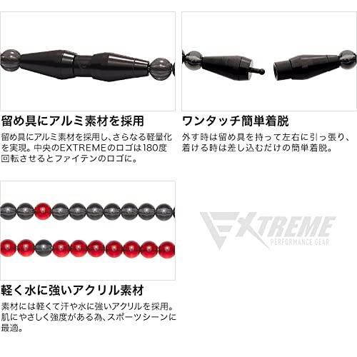 【柳田悠岐選手愛用商品】 ファイテン (phiten) ネックレス RAKUWAネック EXTREME クリスタルタッチ ゴールド 50cm_画像3