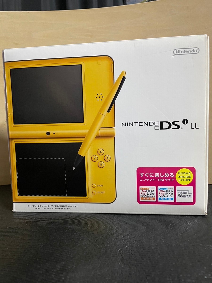 Nintendo DSi LL YELLOW 任天堂 ニンテンドー DSiLL イエロー Nintendo DSi LL 