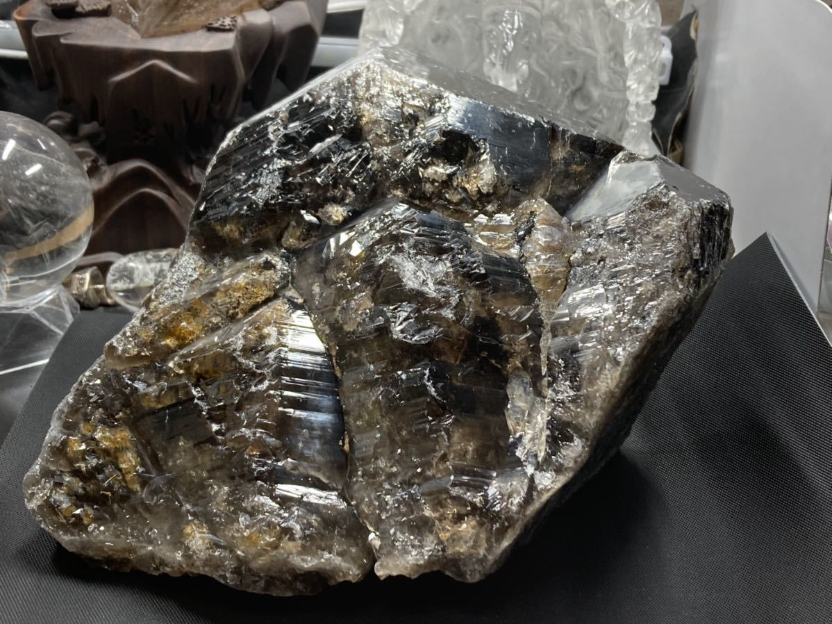限界価格【秘蔵品】パキスタン産 ザギ ザギ水晶 ザギマウンテンクォーツ マウンテン 440g クオーツ ザギゴールデンクォーツ 原石 約4.4kg 0117 ザギマウンテン産 水晶