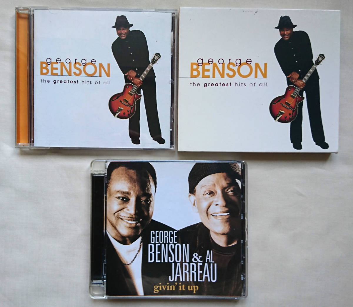 【送料無料/2CD】GEORGE BENSON/ジョージ・ベンソン『the greatest hits all』RHINO/R2-78284■『givin' it up』Concord/0888072231627■の画像2