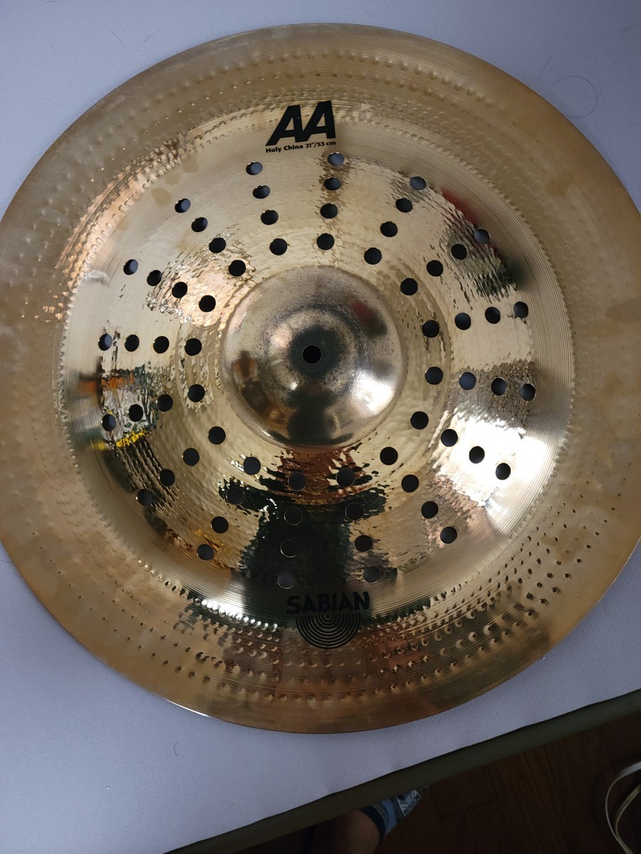 ケース付き 超美品 Chad Smith シグネチャーモデル SABIAN チャイナ