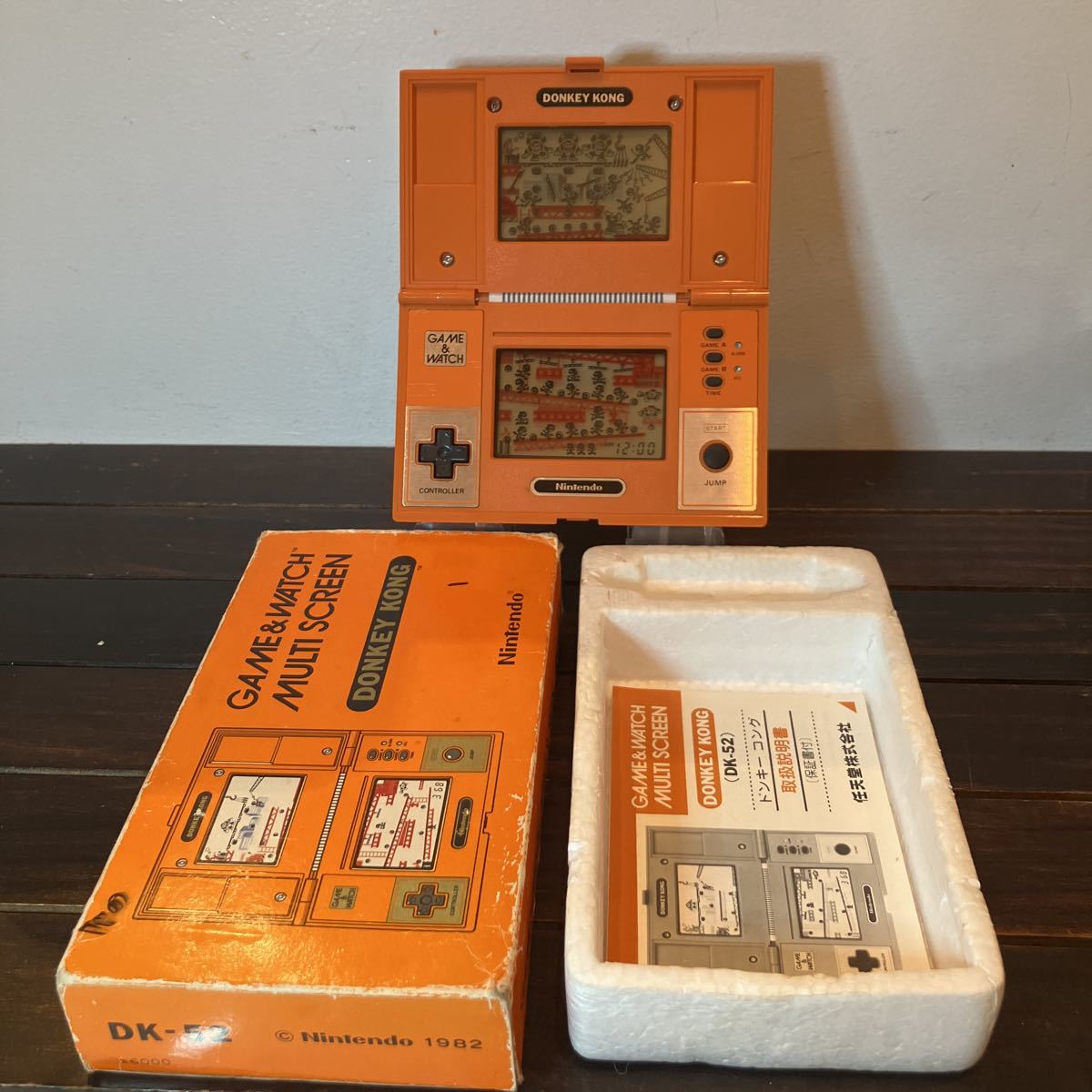 ヤフオク! - ゲームウォッチ ドンキーコング ※箱・説明書付き 液漏れあ...