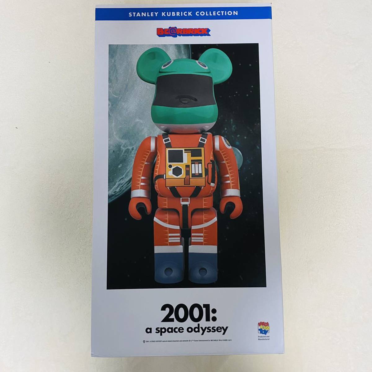 【入手困難】BE@RBRICK SPACE SUIT GREEN Ver. 1000％　ベアブリック　人気　コレクション　フィギュア　人形　廃番　プレミア_画像1