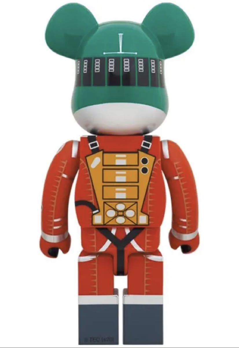 【入手困難】BE@RBRICK SPACE SUIT GREEN Ver. 1000％　ベアブリック　人気　コレクション　フィギュア　人形　廃番　プレミア_画像9