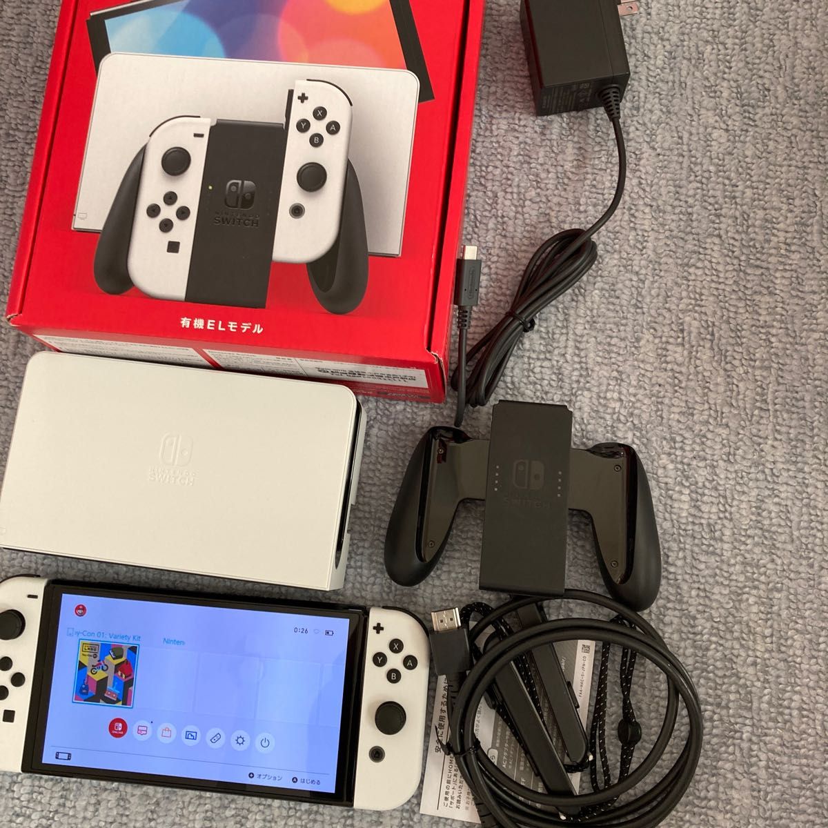 NintendoSwitch有機ELモデルホワイト動作品 特別価格 sandorobotics.com