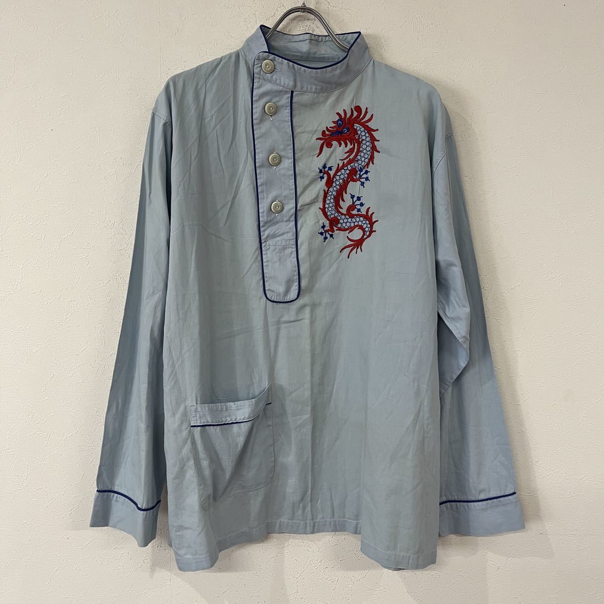 激安の ビンテージ RICHMAN BROTHERS 50s 60s チャイナ 刺繍 龍