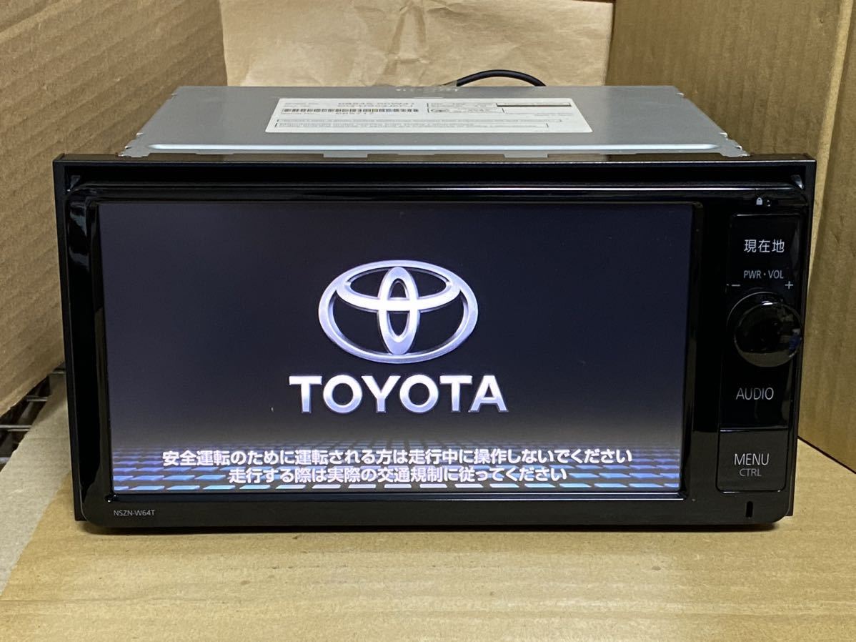 2021年地図更新 トヨタ純正 SDナビ NSZT-W66T :TVキット - 通販