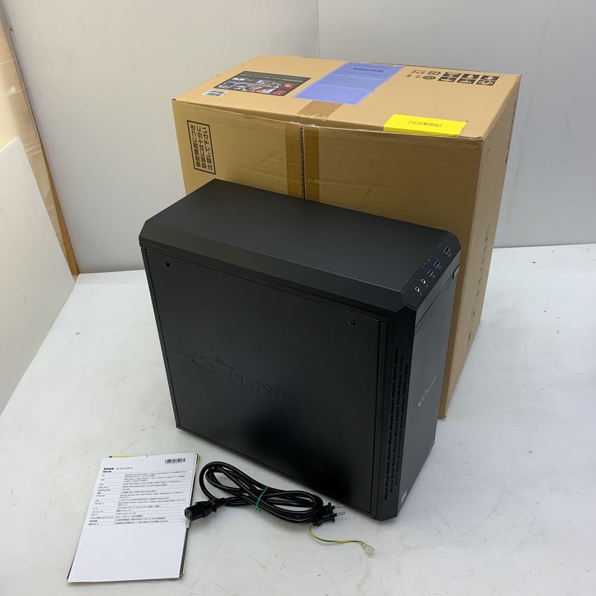 MOUSE G-TUNE ゲーミングPC PM-AB450 Windows10 Ryzen5 3500 メモリ