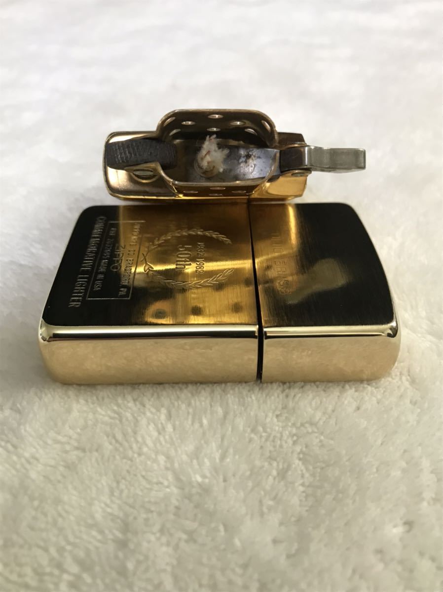 ZIPPO ジッポー 1932-1986 50th SOLID BRASS ソリッドブラス