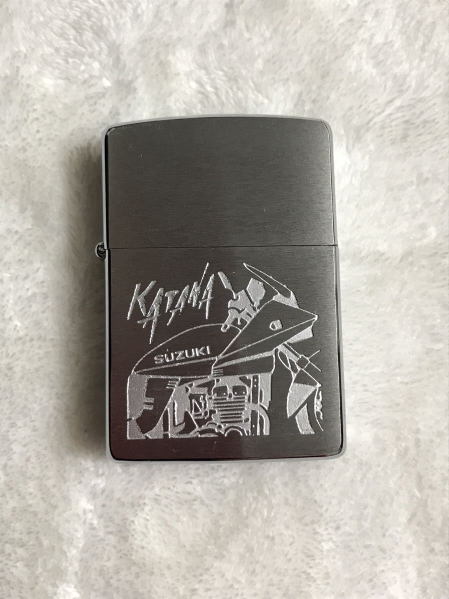 ZIPPO ジッポー ジッポ ジッポーライター オイルライター　スズキ　カタナ　刀　SUZUKI KATANA 1993年製 未使用品　希少品