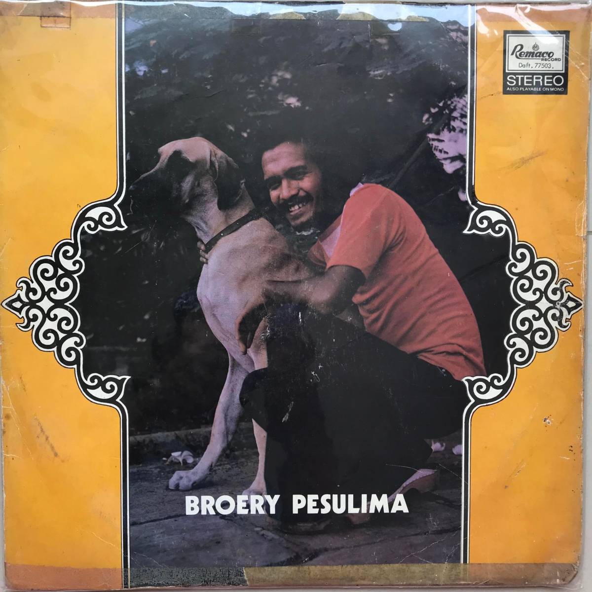 LP Indonesia「 Broery Pesulima 」Tropical City Heavy Synth Funk 南洋 Pop Rock 70's インドネシア 稀少盤 人気歌手の画像1