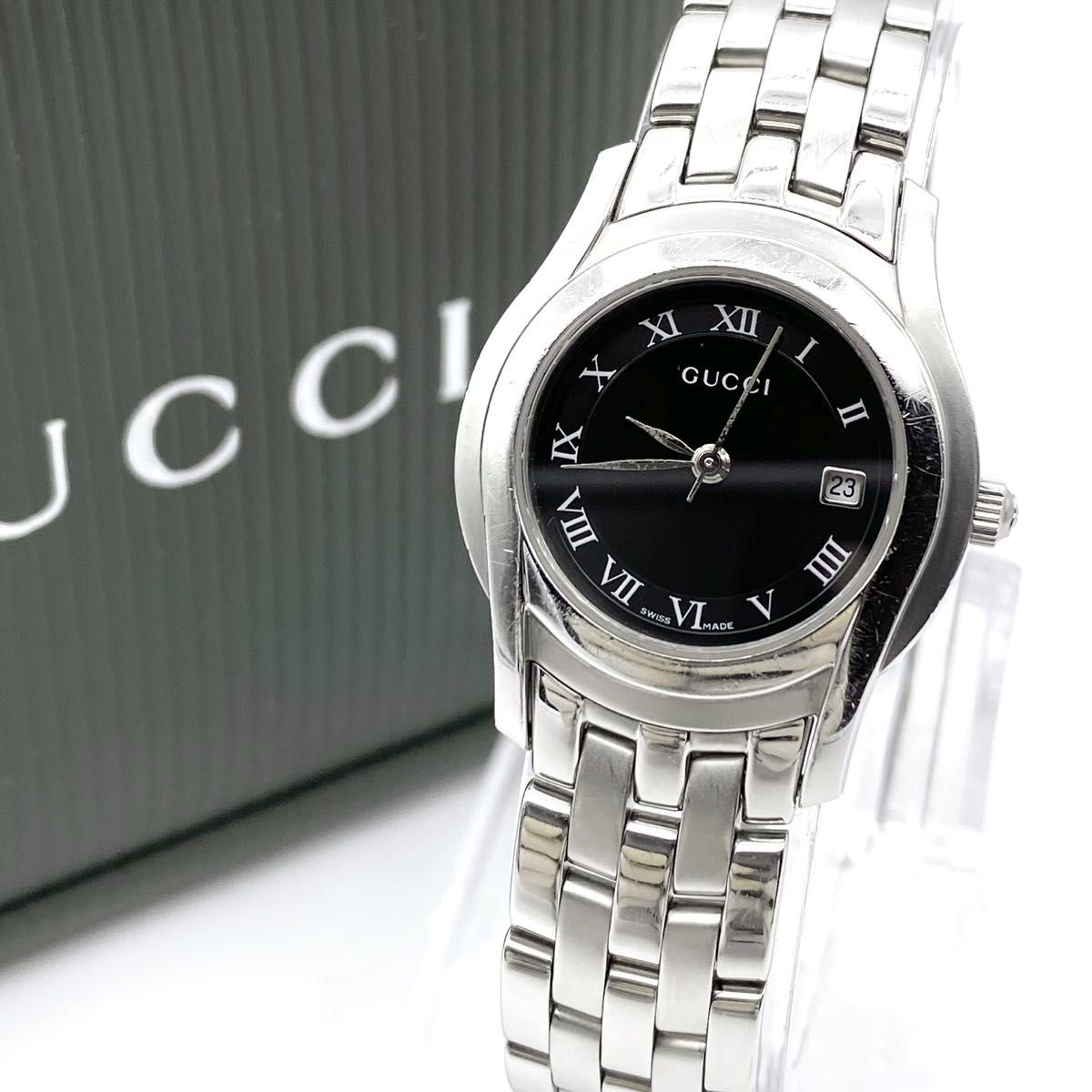 稼働品】GUCCI 腕時計 5500L-