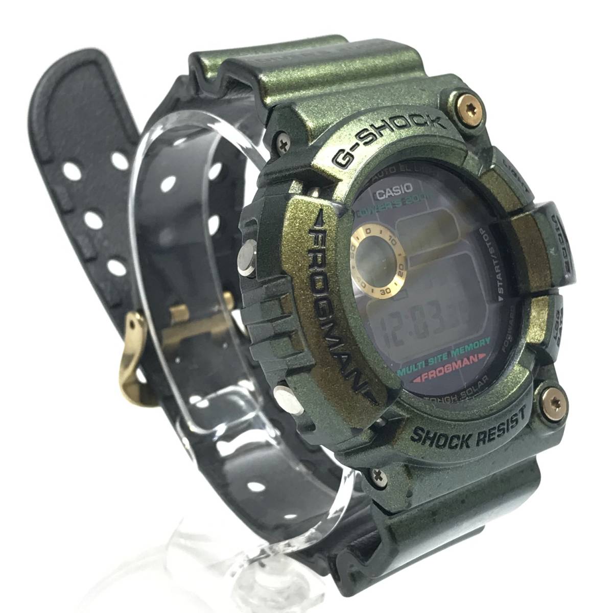 CASIO G-SHOCK FROGMAN GW-200GM-9JF カシオ フロッグマン ソーラー