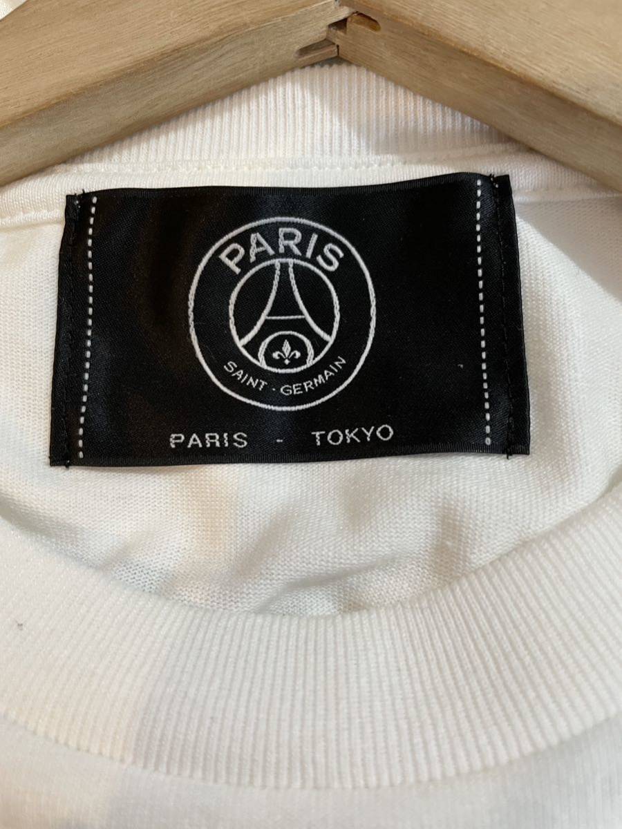 【Paris Saint-Germain】75 ジェルマン刺繍 Tシャツ