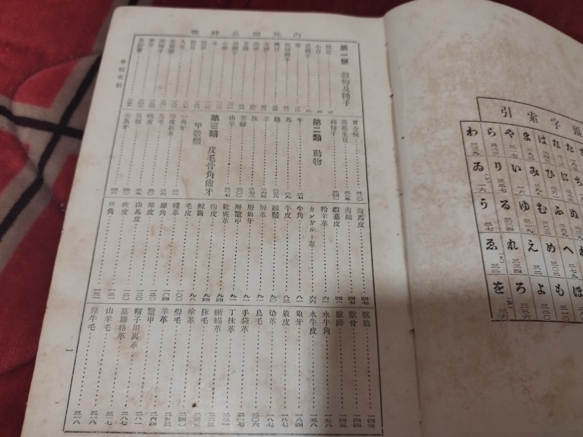 内外商品辭彙　青木利三郎編纂　明治43年　貿易　経済　戦前　明治大正　古書和書古本　Z_画像7