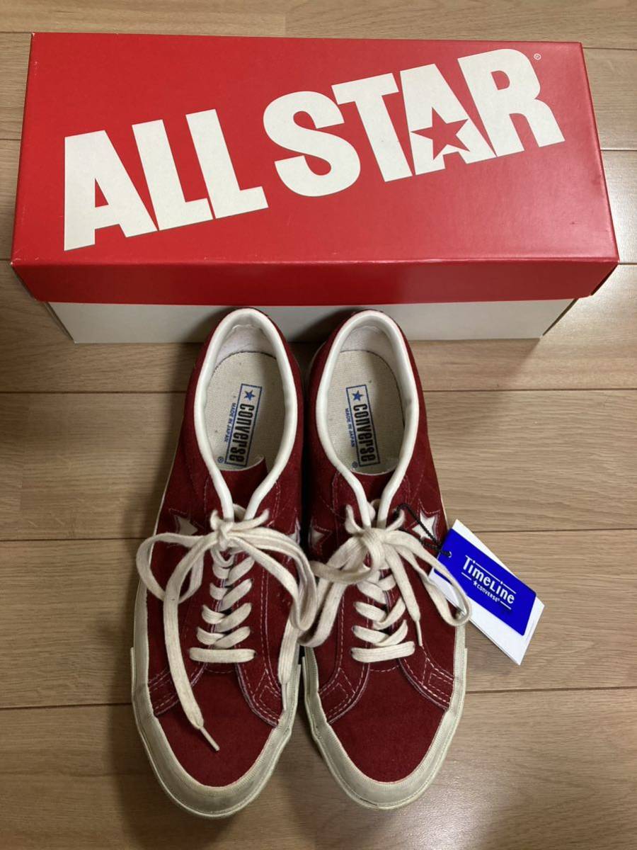 美品 converse コンバース timeline タイムライン onestar ワンスター