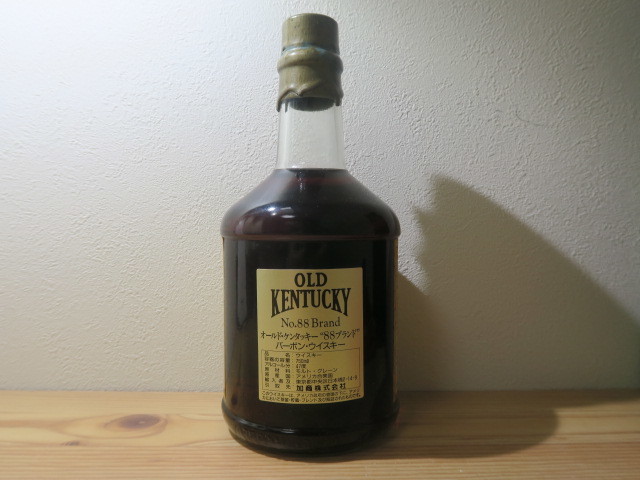 古酒 未開栓 箱付 超希少品 特級 OLD KENTUCKY 13年 NO.88 BRAND