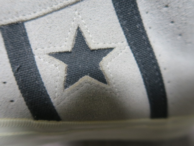 超希少 国産 CONVERSE JACKSTAR RETRO HI コンバース ジャックスター ハイ スエード グレー US7.5 / 26㎝ MADE IN JAPAN 日本製_画像9