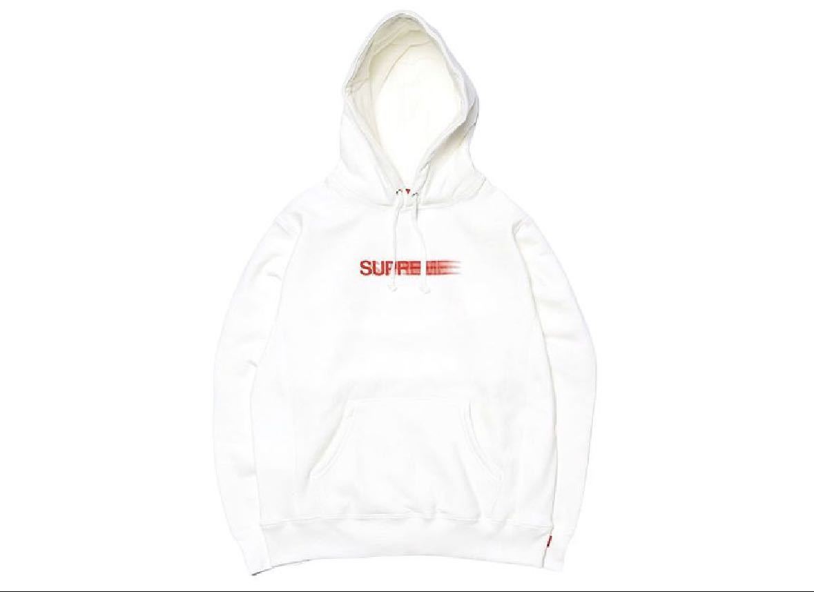 新品未使用 Supreme motion logo Hooded Sweatshirt 20ss 白S | inmarco.ae