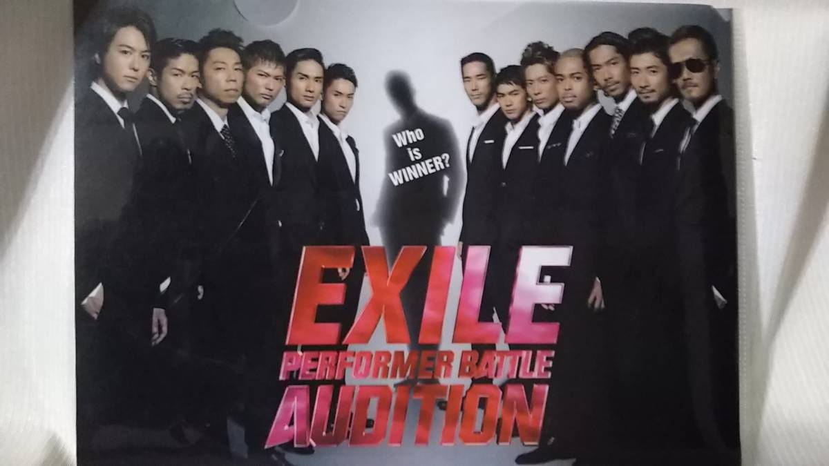 EXILE A4 エグザイル クリアファイル 2枚　【コカコーラゼロ　非売品】送料140円_画像2