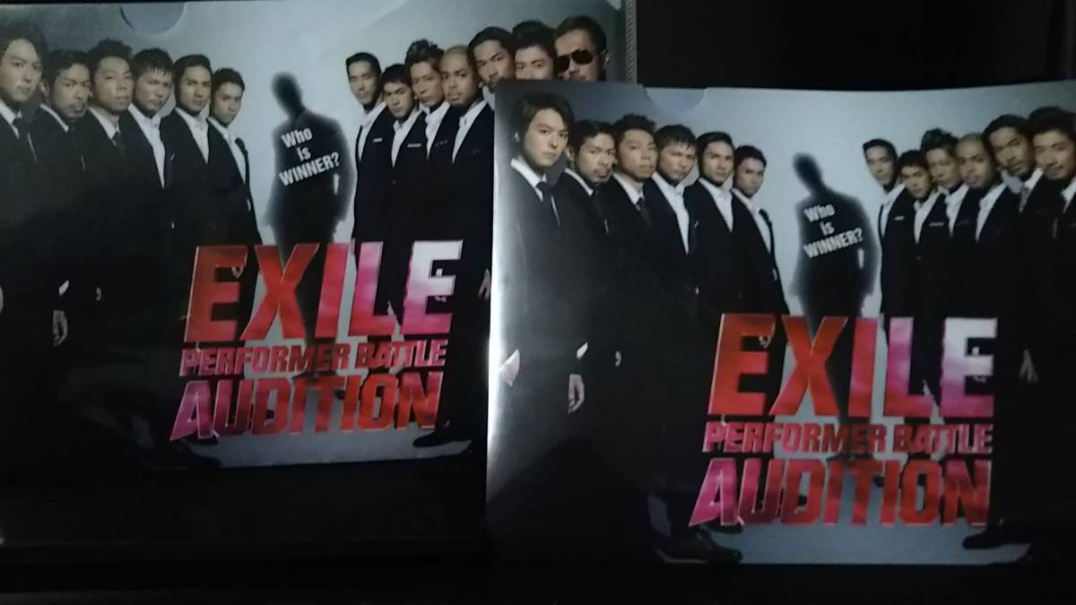 EXILE A4 エグザイル クリアファイル 2枚　【コカコーラゼロ　非売品】送料140円_画像1