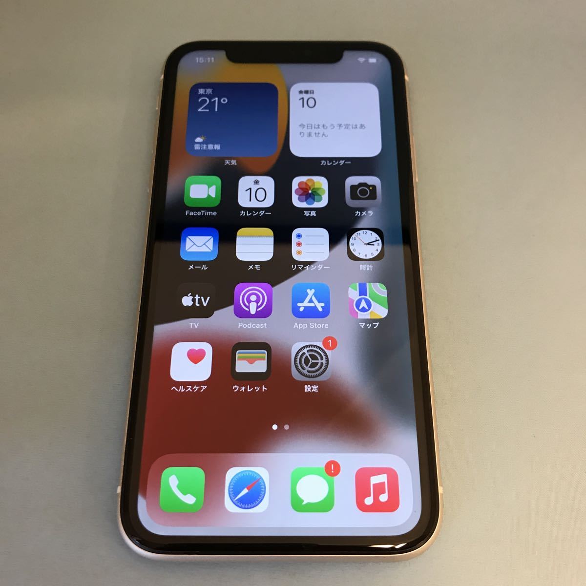 SIMフリー ソフトバンク iPhone11 64GB ホワイト 美品 ジャンク 安心
