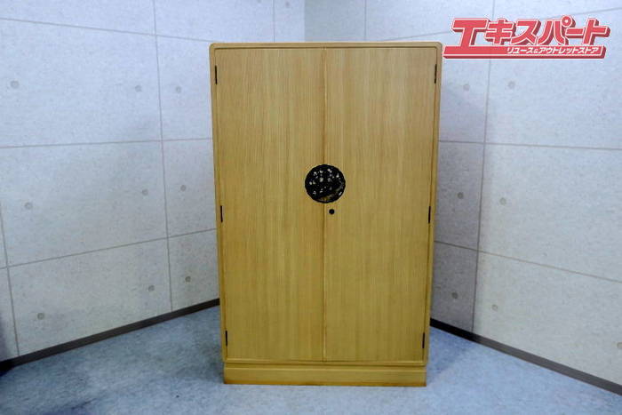 加茂箪笥 総桐箪笥 伝統工芸士 吉沢昭次作 四方丸 総桐 和箪笥 着物