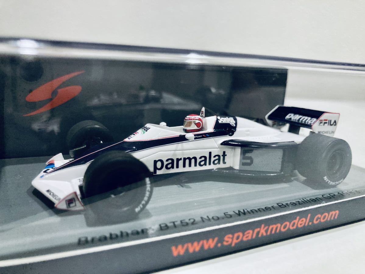 Yahoo!オークション - 1/43 Spark ブラバム BMW BT52 N.ピケ...