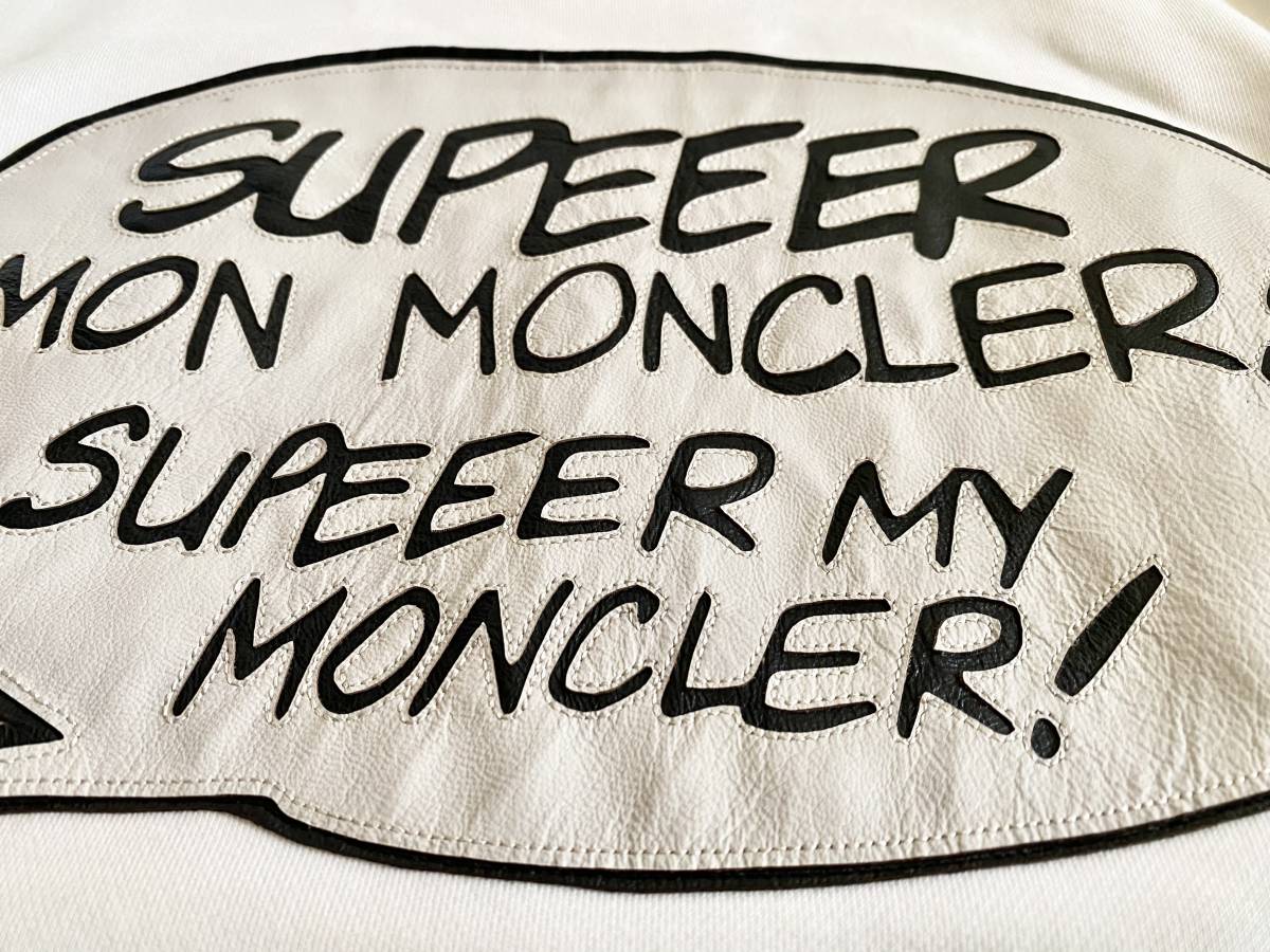 MONCLER ホワイトトレーナー Mの画像3