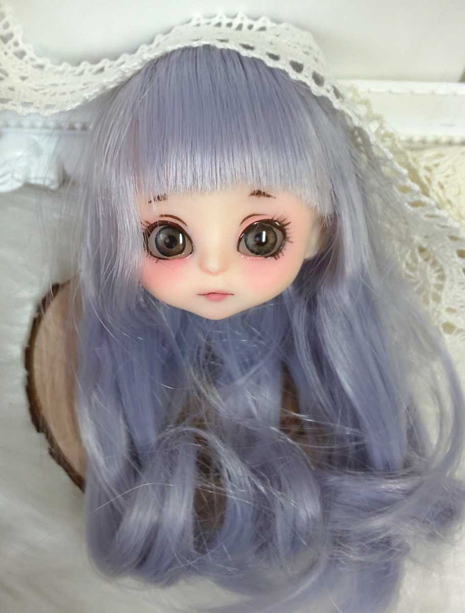 輝く高品質な セリアドール カスタムヘッド ボアウィッグ りーり