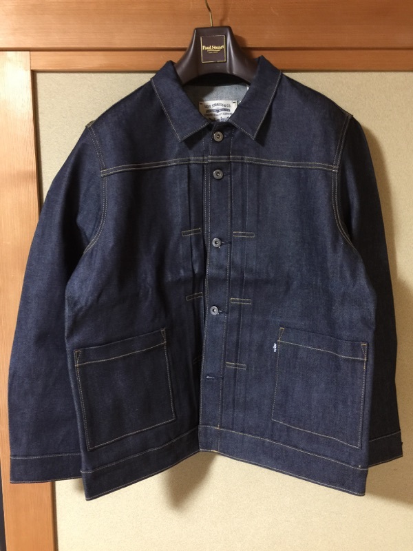 未使用　LEVI'S　 MADE & CRAFTED　メイド&クラフテッド TYPE II WORN トラッカー　RIGID　SIZE：XL（日本：XXL）中国製（生地：日本製）_画像1