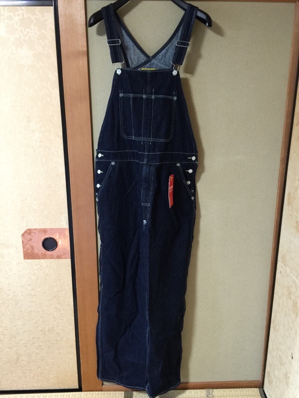 未使用　LEVI'S RED　LR OVERALL TILL I GET MY WAY　サイズ：L　品番：A０１３６００００_画像1