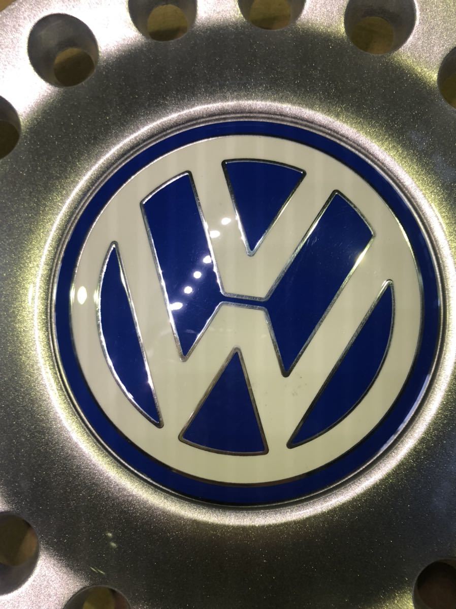 VW ニュービートル（9C）純正品 ホイールセンターキャップ 2個セット 1C0601149DGTT 【新品・未使用】【匿名配送】_画像6