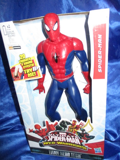  rare * hard-to-find / great popularity *US-SPIDER-MAN[ Spider-Man * sound * doll ]30. real figure 