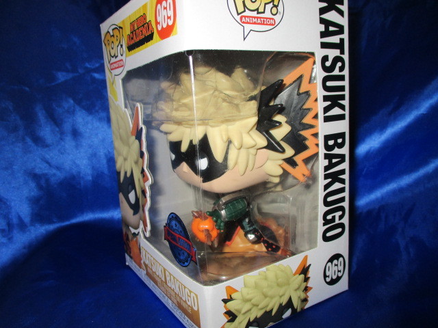 希少★入手困難/FUNKO/POP/マーベル/ヒーローアカデミア【KATSUKI-BAKUGO】-969の画像6