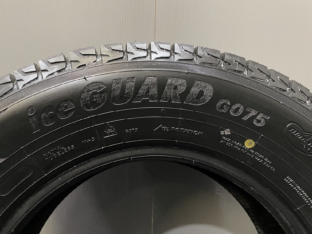 新品 YOKOHAMA ice GUARD G075 225/70R16 16インチ スタッドレス 1本 20年製 ジープ/ラングラー/チェロキー等　(VTO693)_画像8