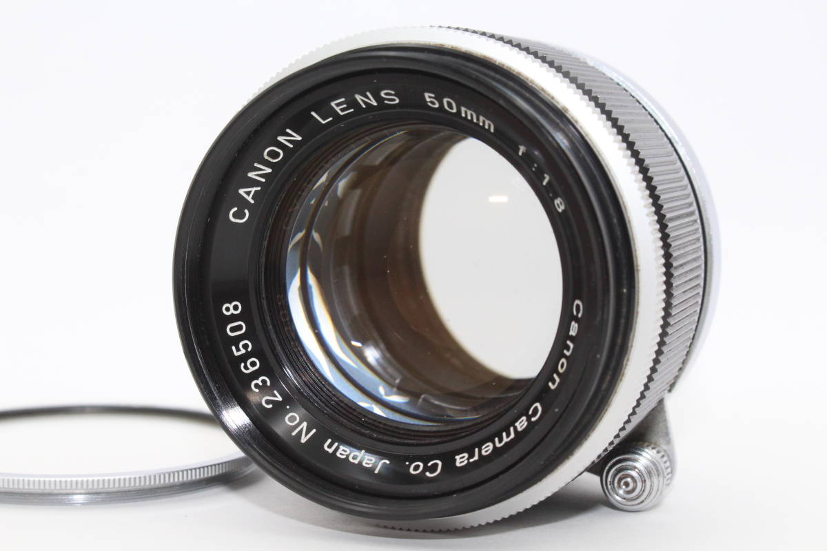 今年人気のブランド品や 極上品 キャノン CANON 50mm F1.8 L39 ライカ