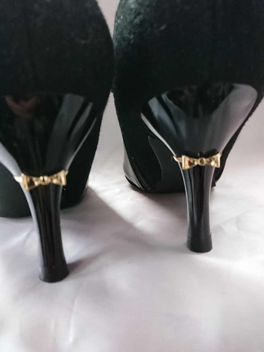 new goods [22cm]ILIMA heel ribbon bootie short boots *ili my -boru