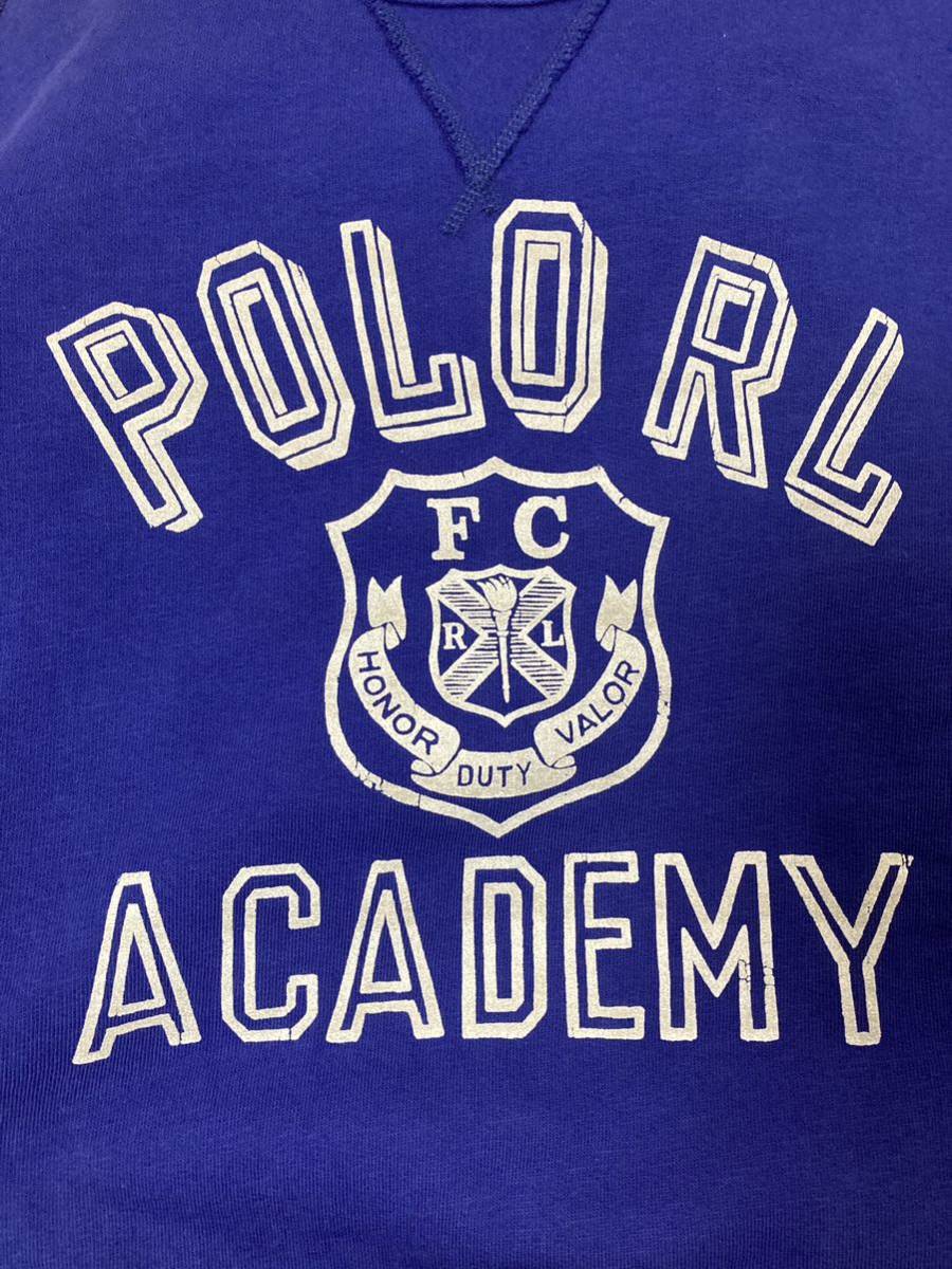  Polo Ralph Lauren POLO RL ACADEMY both V military print sweat RRL RR L POLO RALPH LAUREN L size sweatshirt 